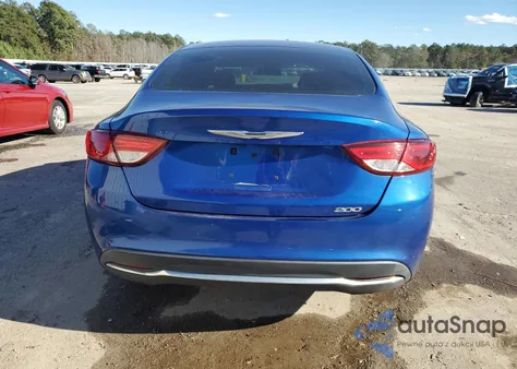 2015 Chrysler 200 Limited z USA, uszkodzony, nr VIN 1C3CCCAB4FN691104